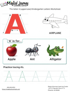 letter A